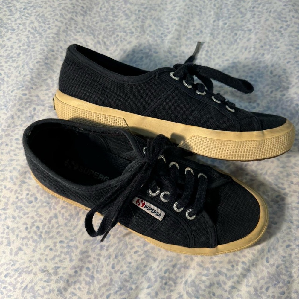 Superga navy sneakers